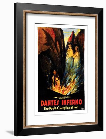 Dante's Inferno - 1922-null-Framed Giclee Print