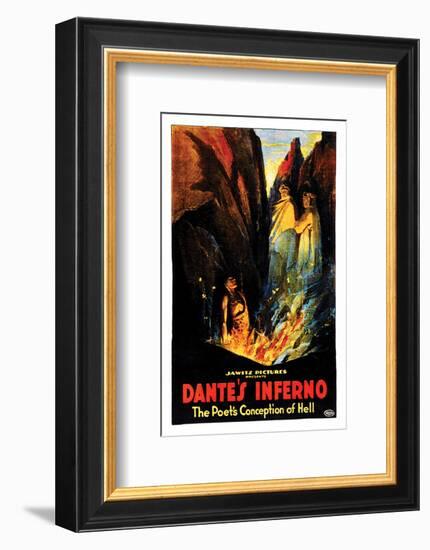 Dante's Inferno - 1922-null-Framed Giclee Print