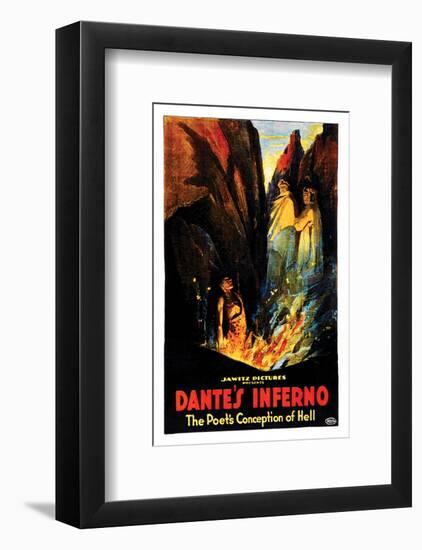 Dante's Inferno - 1922-null-Framed Giclee Print