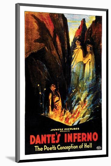 Dante's Inferno - 1922-null-Mounted Giclee Print