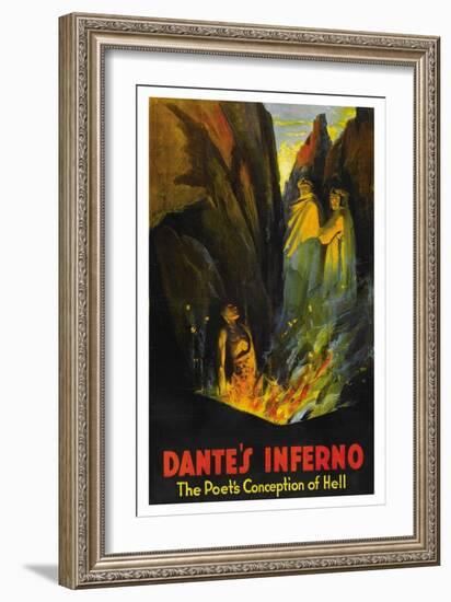 Dante's Inferno-null-Framed Art Print