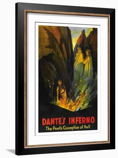 Dante's Inferno-null-Framed Art Print