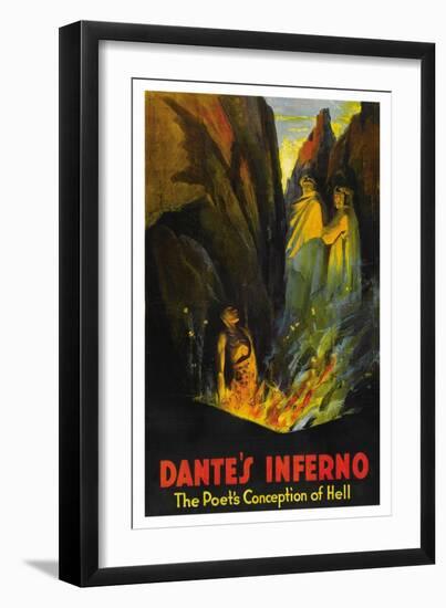 Dante's Inferno-null-Framed Art Print