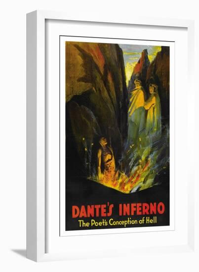 Dante's Inferno-null-Framed Art Print