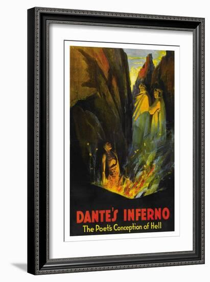 Dante's Inferno-null-Framed Art Print