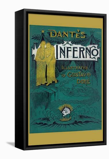 Dante's Inferno-Gustave Doré-Framed Stretched Canvas