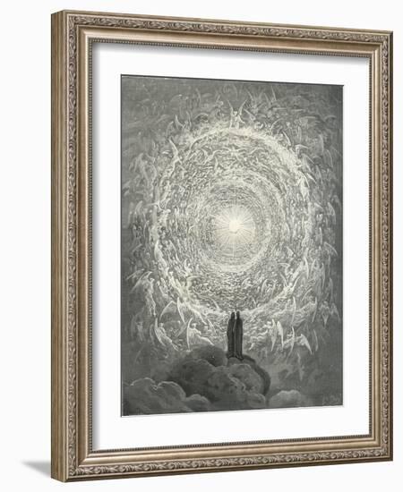 Dante's Paradisio-Gustave Dore-Framed Giclee Print