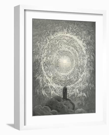 Dante's Paradisio-Gustave Dore-Framed Giclee Print