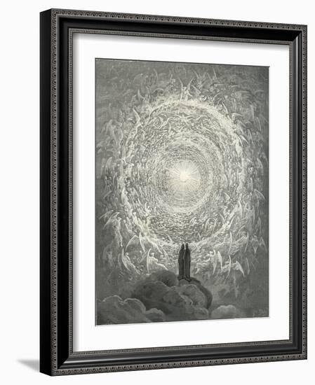 Dante's Paradisio-Gustave Dore-Framed Giclee Print