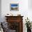 Dante's View in the Black Mountains, Death Valley's Badwater Basin and the Panamint Range, CA-Bernard Friel-Framed Photographic Print displayed on a wall