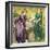 Dantes Vision of Rachel and Leah, 1855-Dante Gabriel Rossetti-Framed Giclee Print