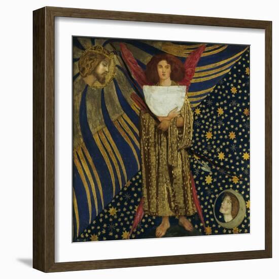 Dantis Amor-Dante Gabriel Rossetti-Framed Giclee Print