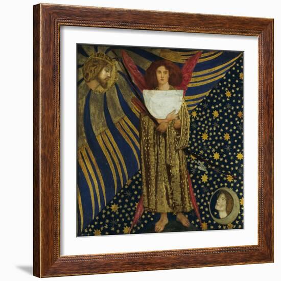 Dantis Amor-Dante Gabriel Rossetti-Framed Giclee Print