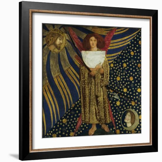 Dantis Amor-Dante Gabriel Rossetti-Framed Giclee Print