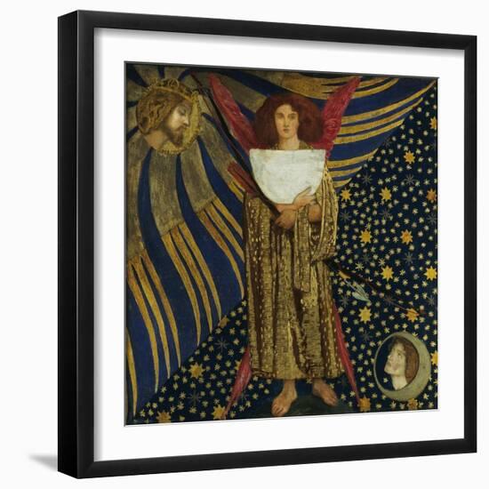 Dantis Amor-Dante Gabriel Rossetti-Framed Giclee Print