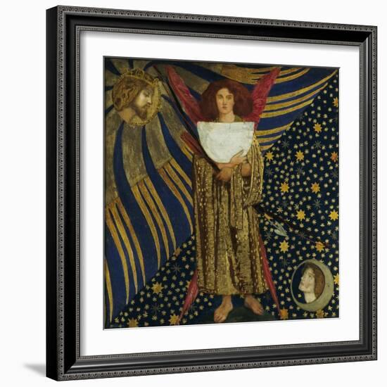 Dantis Amor-Dante Gabriel Rossetti-Framed Giclee Print