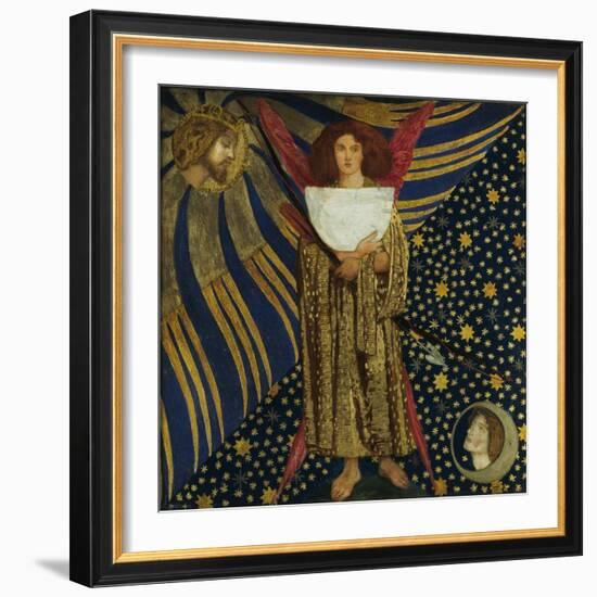 Dantis Amor-Dante Gabriel Rossetti-Framed Giclee Print