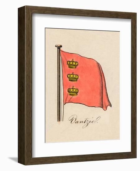 'Dantzic', 1838-Unknown-Framed Giclee Print