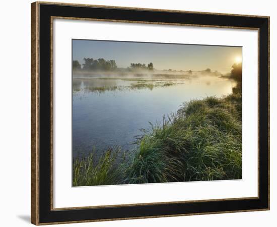 Danube Meadows, Austria-Rainer Mirau-Framed Photographic Print