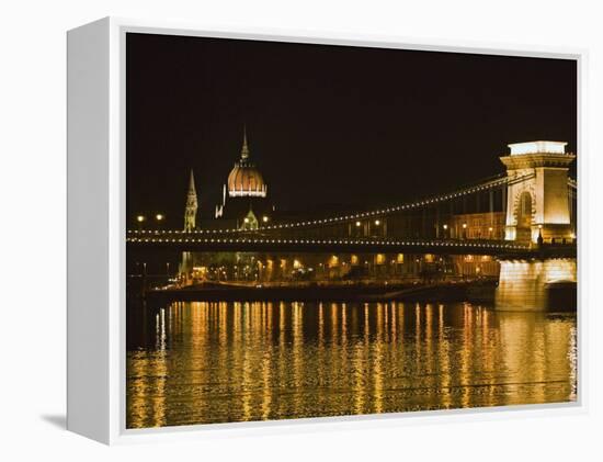 Danube River, Budapest, Hungary-Joe Restuccia III-Framed Premier Image Canvas