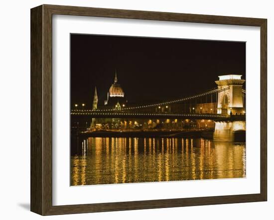 Danube River, Budapest, Hungary-Joe Restuccia III-Framed Photographic Print