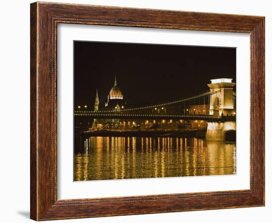 Danube River, Budapest, Hungary-Joe Restuccia III-Framed Photographic Print