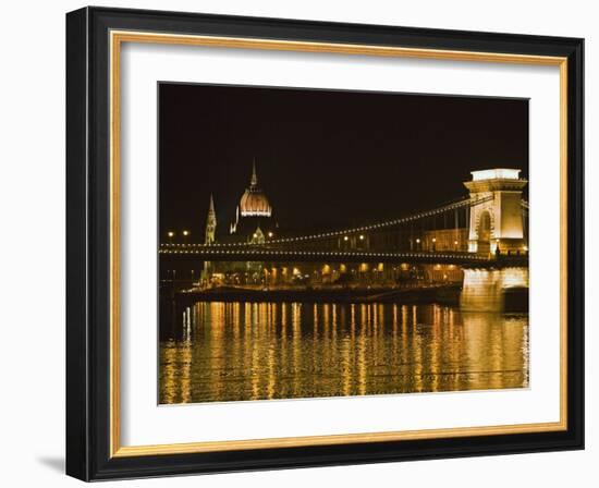 Danube River, Budapest, Hungary-Joe Restuccia III-Framed Photographic Print