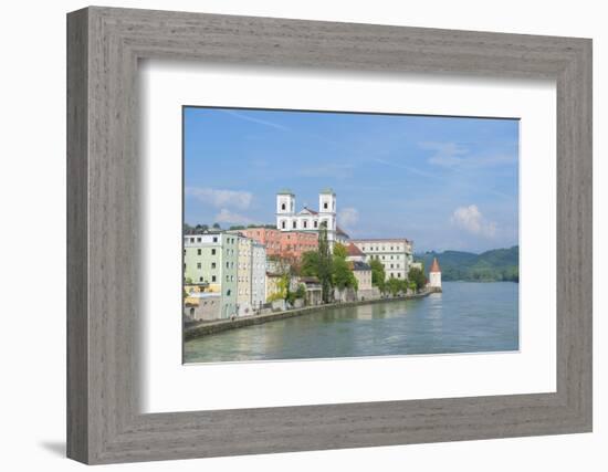 Danube River, Passau, Bavaria, Germany-Jim Engelbrecht-Framed Photographic Print