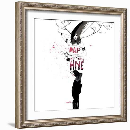 Daphne-Manuel Rebollo-Framed Art Print