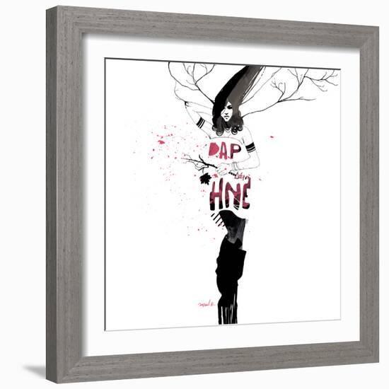 Daphne-Manuel Rebollo-Framed Art Print