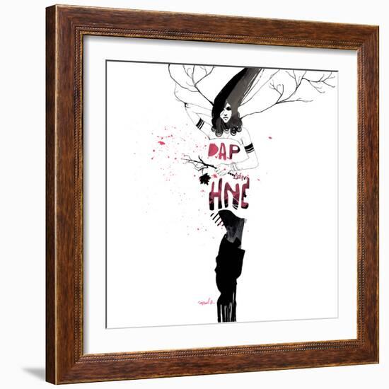 Daphne-Manuel Rebollo-Framed Art Print