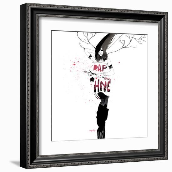 Daphne-Manuel Rebollo-Framed Art Print