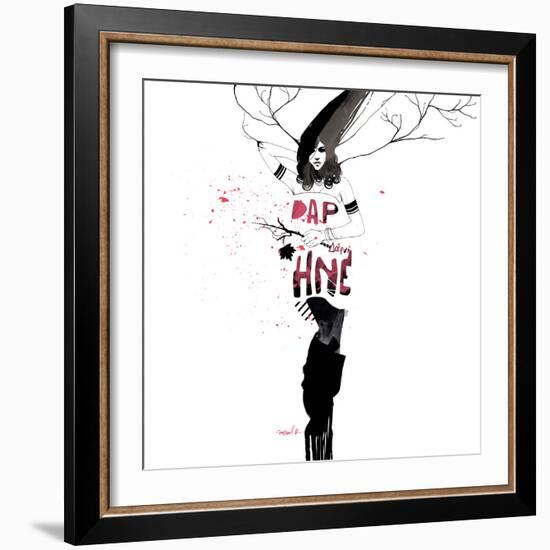 Daphne-Manuel Rebollo-Framed Art Print