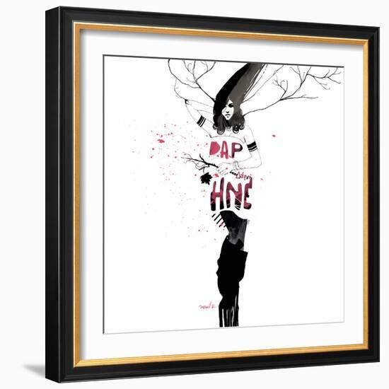 Daphne-Manuel Rebollo-Framed Art Print