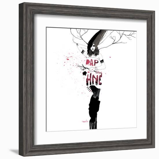 Daphne-Manuel Rebollo-Framed Art Print