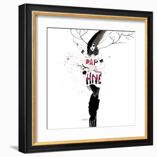 Daphne-Manuel Rebollo-Framed Art Print