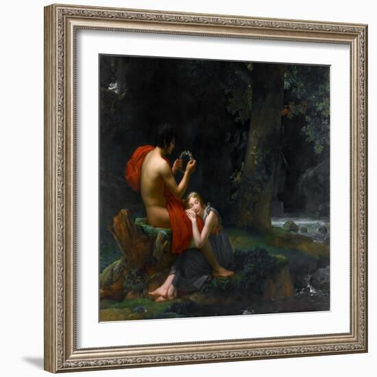 Daphnis and Chloë-François Pascal Simon Gérard-Framed Giclee Print