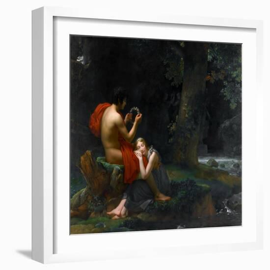 Daphnis and Chloë-François Pascal Simon Gérard-Framed Giclee Print