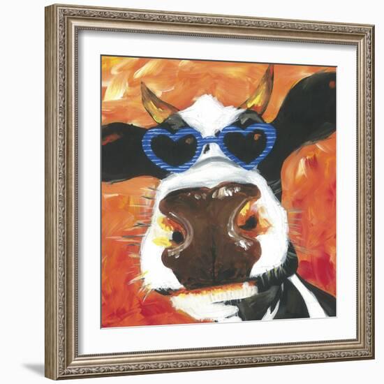 Dapper Animal V-null-Framed Art Print