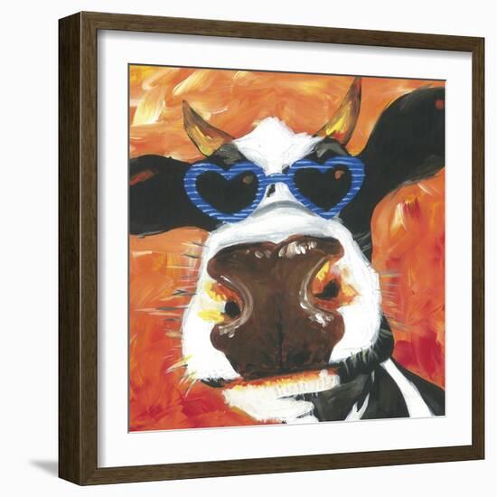 Dapper Animal V-null-Framed Art Print