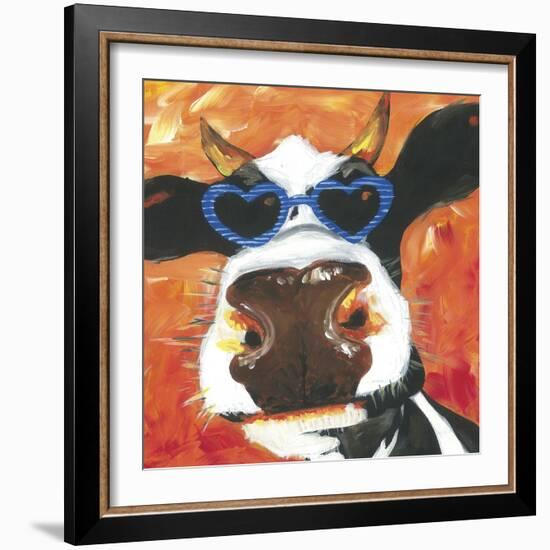 Dapper Animal V-null-Framed Art Print