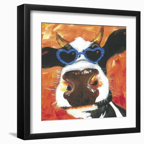 Dapper Animal V-null-Framed Art Print