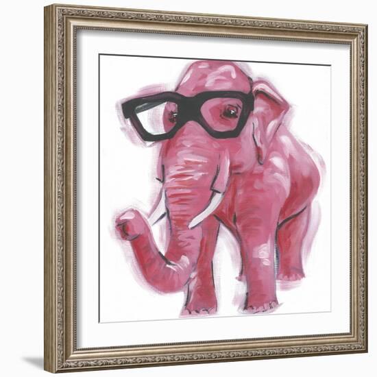 Dapper Animal VII-null-Framed Art Print