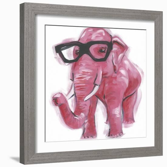 Dapper Animal VII-null-Framed Art Print