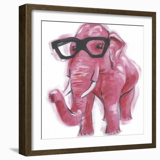 Dapper Animal VII-null-Framed Art Print