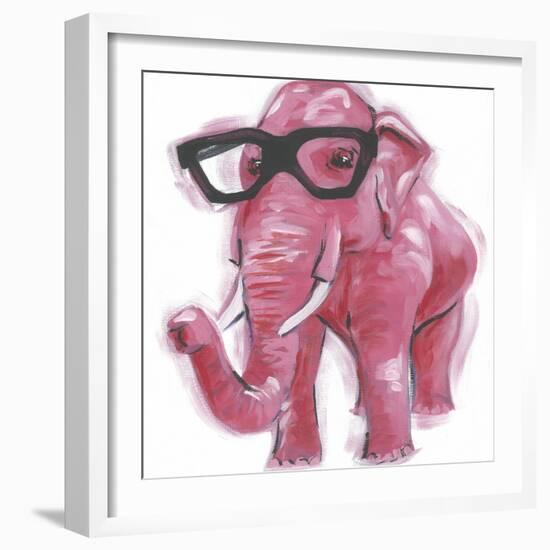 Dapper Animal VII-null-Framed Art Print