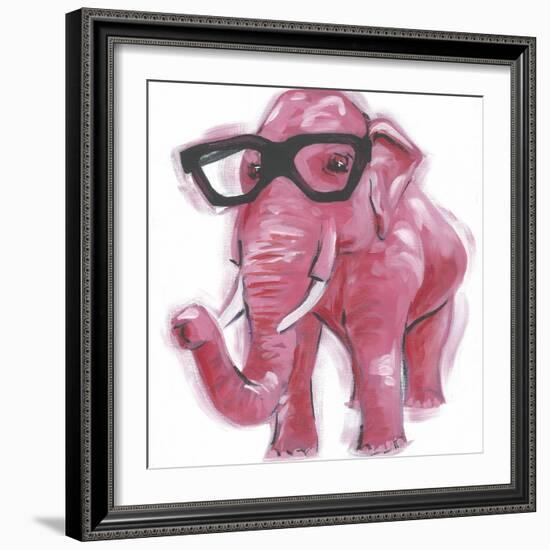 Dapper Animal VII-null-Framed Art Print