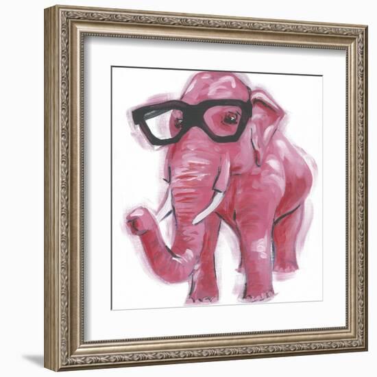 Dapper Animal VII-null-Framed Art Print