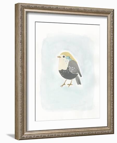 Dapper Bird II-June Vess-Framed Art Print