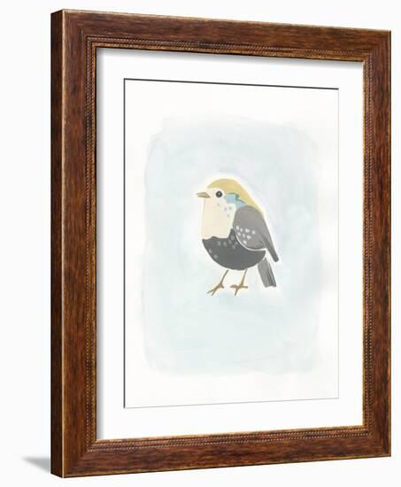 Dapper Bird II-June Vess-Framed Art Print